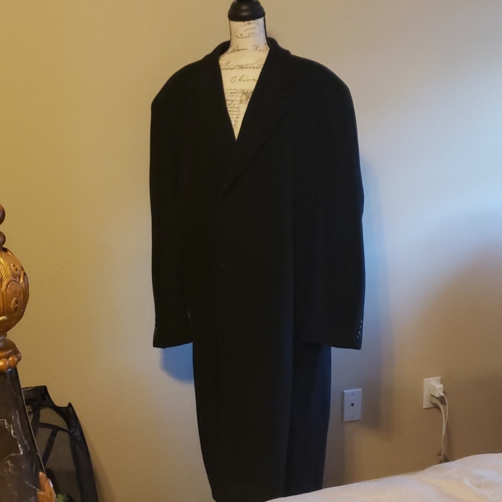 Black trenchcoat